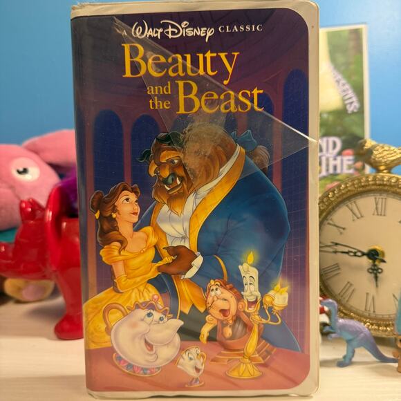 Beauty and the Beast VHS 1992 Walt Disney Classic Clamshell Tested Works - Picture 1 of 4